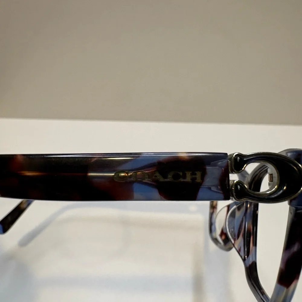 COACH HC 6154F - 5613 (Blue Tortoise) 52•17•140‎ COACH EYEGLASSES COACH GLASSES